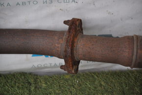 Exhaust line middle part Toyota Camry v50 12-14 2.5 with receiving pipe, rusty