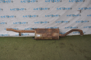 Exhaust line middle part Lexus RX400h 06-09 sawed off catalyst, rusty, dents