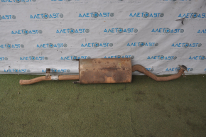 Exhaust line middle part Lexus RX400h 06-09 sawed off catalyst, rusty, dents
