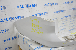 Rear bumper upper part Ford Explorer 16-19 white, pressed, scratch