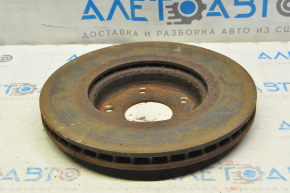 Front right brake disc Nissan Rogue Sport 17-22 295/26mm, rusty