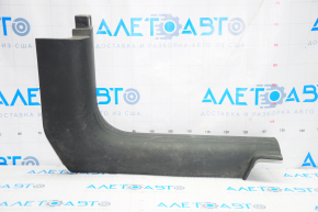 Door sill trim front right Jeep Cherokee KL 14-23 black, broken fastener, scratches