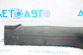 Door sill trim front right Jeep Cherokee KL 14-23 black, broken fastener, scratches