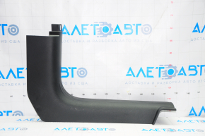 Door sill trim front right Jeep Cherokee KL 14-23 black, scratches