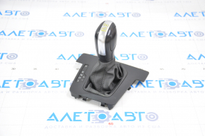 Gear knob with shifter cover VW Passat b8 16-19 USA plastic, black, matte cover