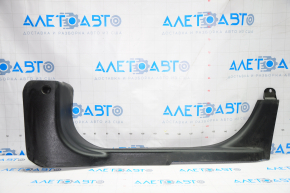 Front right threshold trim Fiat 500L 14-19 black, broken crepe, rubbed