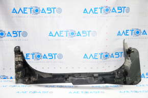 Front right threshold trim Fiat 500L 14-19 black, broken crepe, rubbed