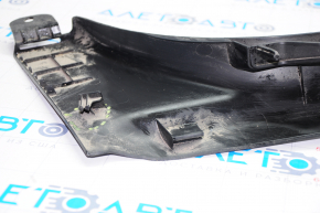 Front right threshold trim Fiat 500L 14-19 black, broken crepe, rubbed