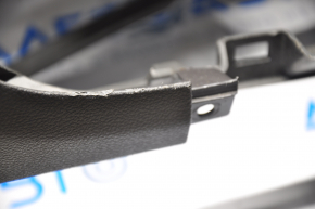 Torpedo front panel without AIRBAG Ford Escape MK3 13-16 dorest black pressed, broken glove compartment strip, scratches, without plugs