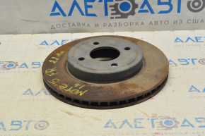Brake disc front right Nissan Versa Note 13-19 22mm