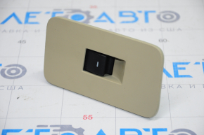 Rear right window lift control Ford Flex 13-12 rest black, with beige trim