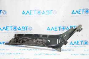 Front pillar trim right Fiat 500L 14-19 black, scratches