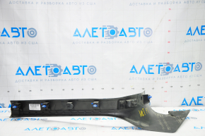 Door sill trim front right Chevrolet Volt 11-15 black, scratches