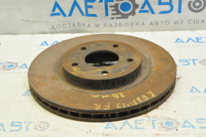 Front right brake disc Nissan Leaf 11-17 295/26mm, rusty