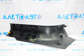 Door sill trim front right Jeep Renegade 15-21 black, scratches