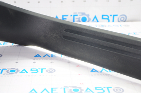 Door sill trim inner front right Audi Q5 8R 09-17 black, broken fastener, scratches