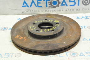 Front left brake disc Nissan Rogue 14-20 for 2 pistons, 27mm