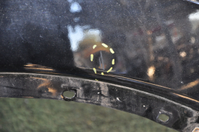 Quarter wing rear left Ford Escape MK3 13-19 black, pokes