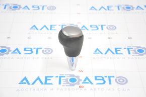 Gear knob Toyota Camry v50 12-14 usa rubber, gray insert