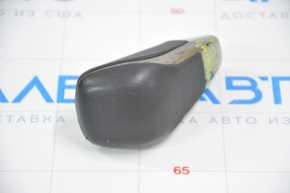 Gear knob Toyota Avalon 13-18 smooth leather black, scuffs and scratches on leather