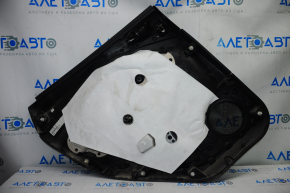 Door trim card rear right Ford Escape MK3 13-19 prerest black with black insert plastic, armrest cloth, under tweeter, scratches, for dry cleaning