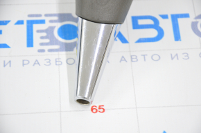 Gear knob Toyota Camry v40 07-11 gray rubber, scratches on chrome
