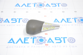 Gear knob Toyota Camry v40 07-11 gray rubber, scratches on chrome