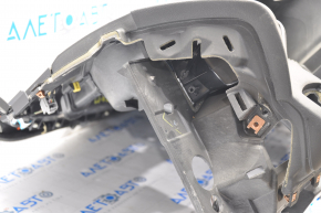 Torpedo front panel without AIRBAG Ford Escape MK3 13-16 prerest, bent, broken plan bard, without plugs, scratch