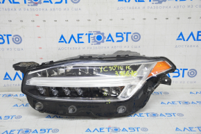 Headlight front left complete Volvo XC90 16-18 LED, scratches