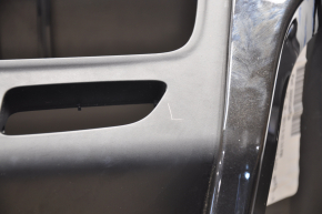 Dashboard front panel with AIRBAG Ford Escape MK3 17-19 rest, black, for large display, scrap crepe