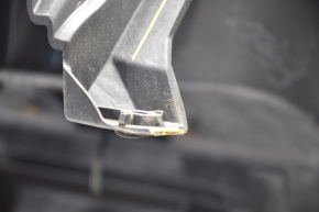 Torpedo front panel without AIRBAG Ford Escape MK3 13-16 prerest beige, with overlay, broken fasteners, broken bar
