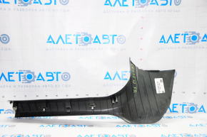 Door sill trim front right Chevrolet Cruze 11-16 black, broken fastener, scratches