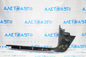 Door sill trim front right VW Tiguan 09-18 black, rubbed