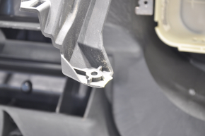 Torpedo front panel without AIRBAG Ford Escape MK3 13-16 pre-rest, with overlay, broken bar, broken fasteners