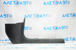 Door sill trim inner front right Audi A4 B8 08-16 sedan, black, scratches