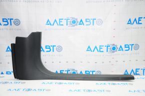 Door sill trim front right Mercedes CLA 14-19 black, scratches