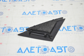 Molding end cap wing triangle left Volvo XC90 16-23 black gloss
