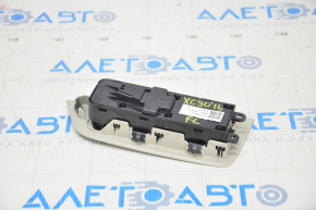 Front left window lift control Volvo XC90 16-23 with lock, with gray trim