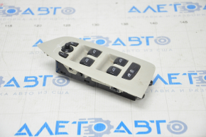 Front left window lift control Volvo XC90 16-23 with lock, with gray trim
