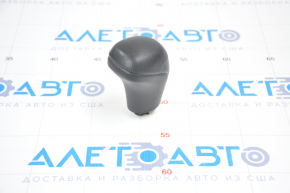 Gear knob Toyota Highlander 14-19 rubber black, scratch