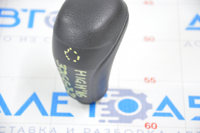Gear knob Toyota Highlander 14-19 rubber black, scratch