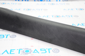 Door sill trim front left inner Acura MDX 14-20 black, rubbed, broken fastener