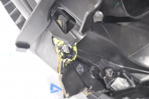 Torpedo front panel without AIRBAG Ford Fiesta 11-19 black scratch, broken light sensor, broken mount