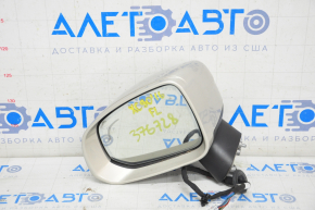 Side mirror left Volvo XC90 16-22 14 pins, turn signal, heated, auto-dimming, BSM, beige