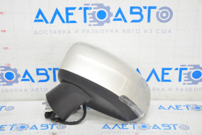 Side mirror left Volvo XC90 16-22 14 pins, turn signal, heated, auto-dimming, BSM, beige