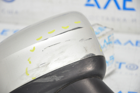 Side mirror right Volvo XC90 16-22 15 pins, turn signal, heated, auto-dimming, BSM, beige, scratches