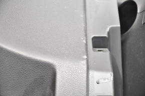 Torpedo front panel without AIRBAG Ford Fiesta 11-19 black, crack in crepe, scuffs