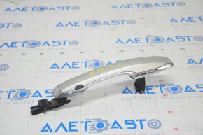 Door handle outer front left Volvo XC90 16-23 with illumination, keyless, with chrome