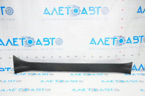 Front left threshold pad Subaru Forester 14-18 SJ black, broken crepe, scratches