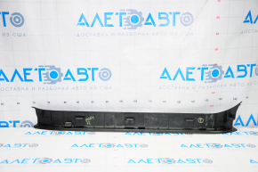 Front left threshold pad Subaru Forester 14-18 SJ black, broken crepe, scratches